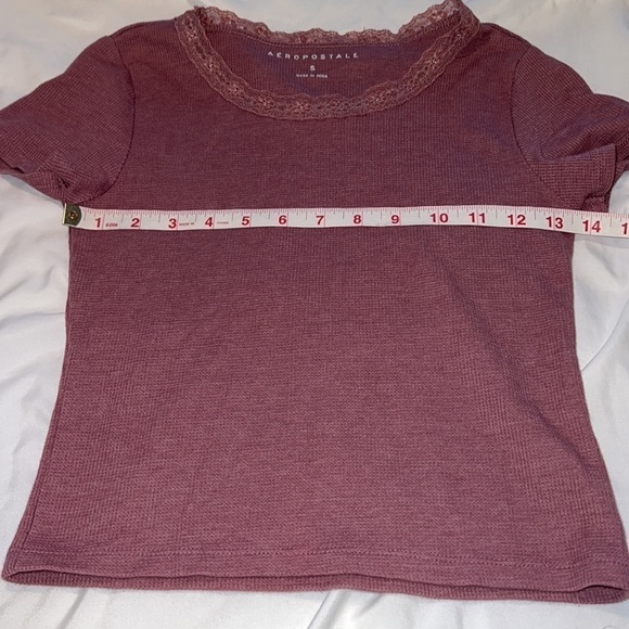 *women’s small Aeropostale cropped tee - Picture 4 of 5